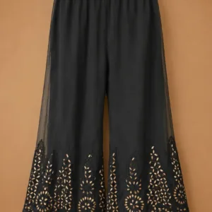 Chikankari Sharara With Gotapatti