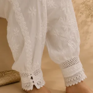 Cotton Afghani Chikankari Salwar