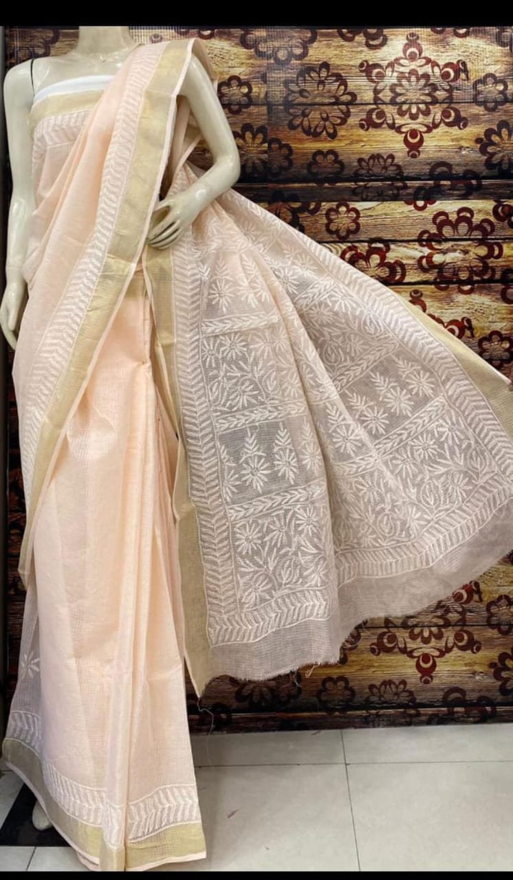 Peach-Kota-Cotton-Chikankari-Saree-Zari-Border.jpg